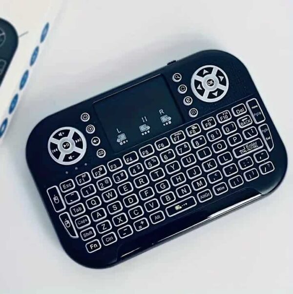 GearUP MK20 2.4GHz + Wireless  Dual Mode RGB Backlit Rechargeable Mini Portable Keyboard With Touchpad - Image 2