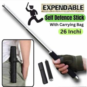 EXPENDABLE  Self Defence Stick With Carrying Bag  26 Inchi