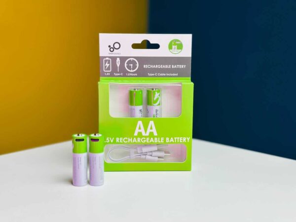 SmarToools RB20 AAA 1.5V 750 mWh Rechargeable Battery (2 Pcs Set)